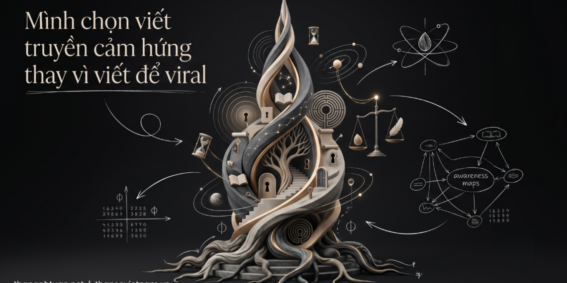 Mình chọn viết truyền cảm hứng thay vì viết để viral